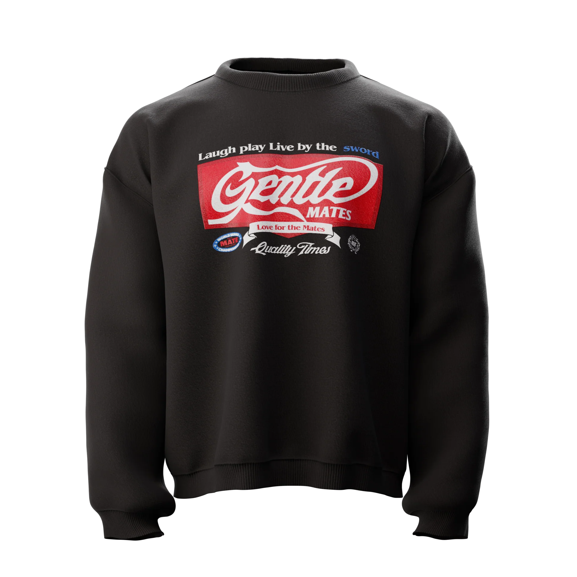 Crewneck Quality Times gris