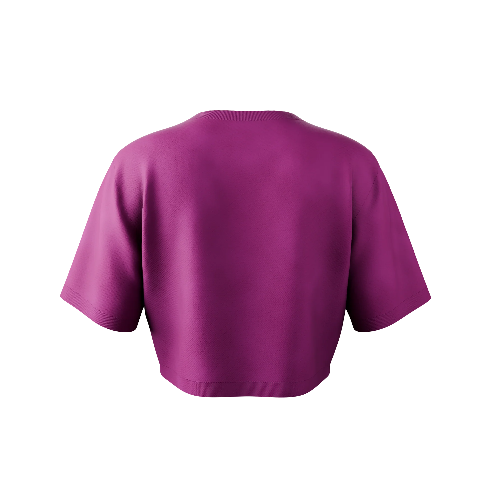 Crop top Touching Grass rose - Image 2