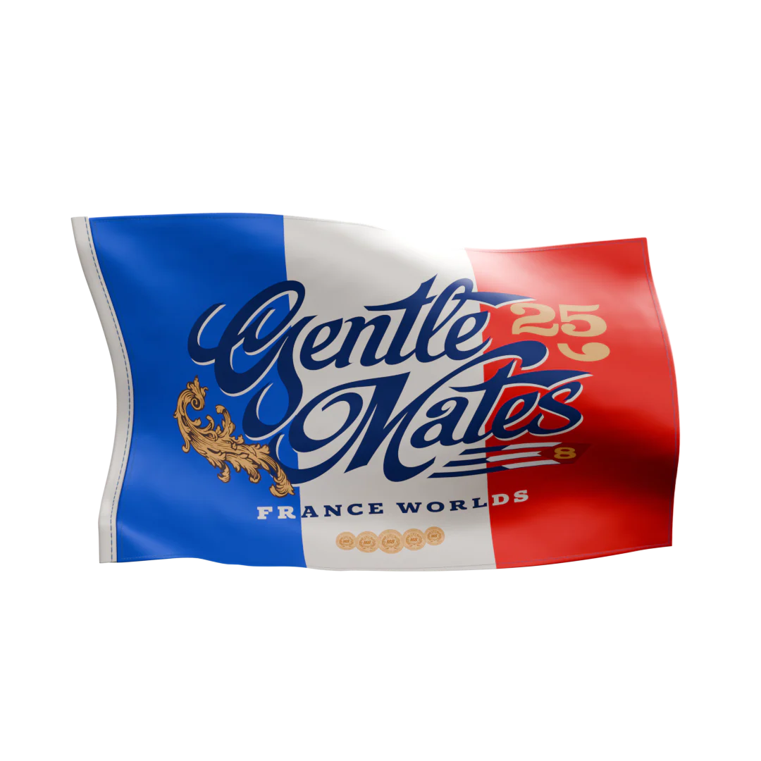 Drapeau Gentle Mates France Worlds 2025