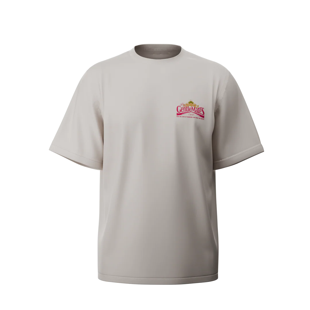 T-SHIRT HANGING OUT CRÈME
