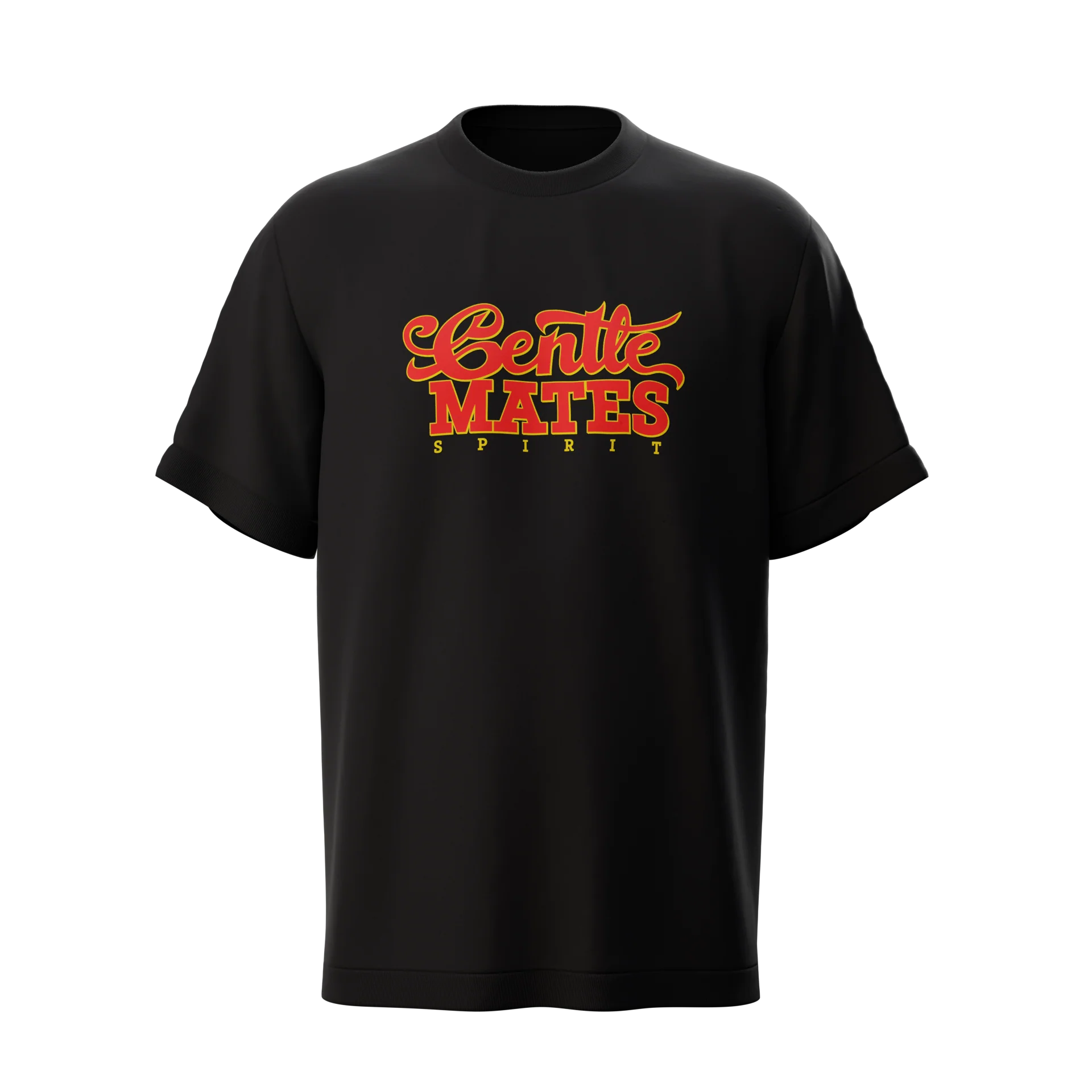 T-shirt logo spirit noir