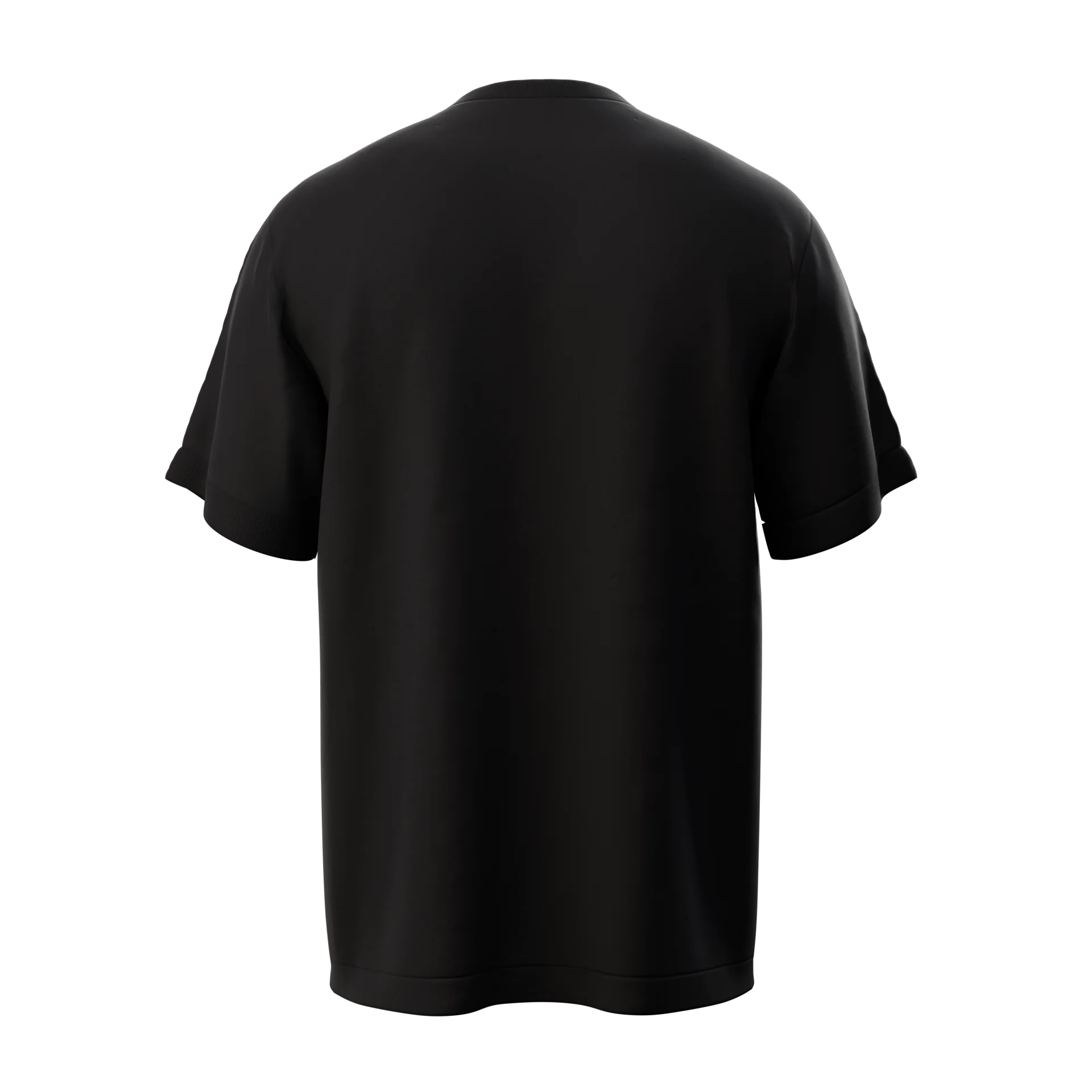 T-shirt logo spirit noir - Image 2